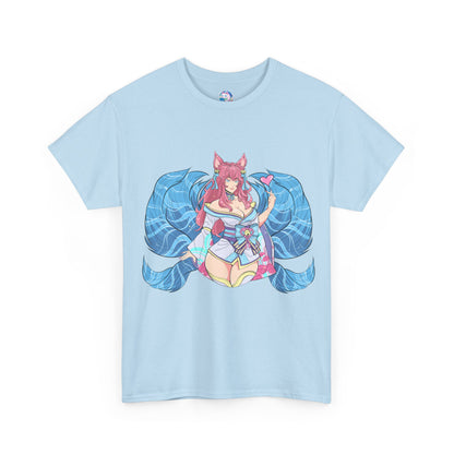 FoxGirl SpiritBloom Unisex Heavy Cotton Tee