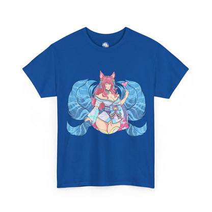 FoxGirl SpiritBloom Unisex Heavy Cotton Tee