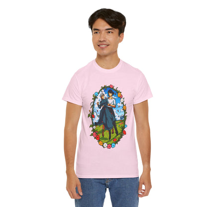 The Howl and Sophie Unisex Heavy Cotton Tee