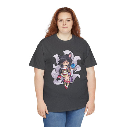 Chibi FoxGirl Unisex Heavy Cotton Tee