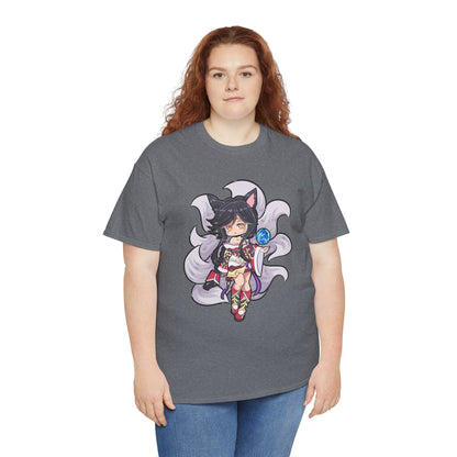 Chibi FoxGirl Unisex Heavy Cotton Tee