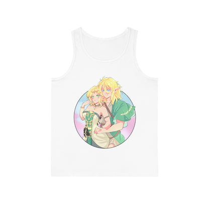 The Princess and Her Knight Unisex Softstyle™ Tank Top