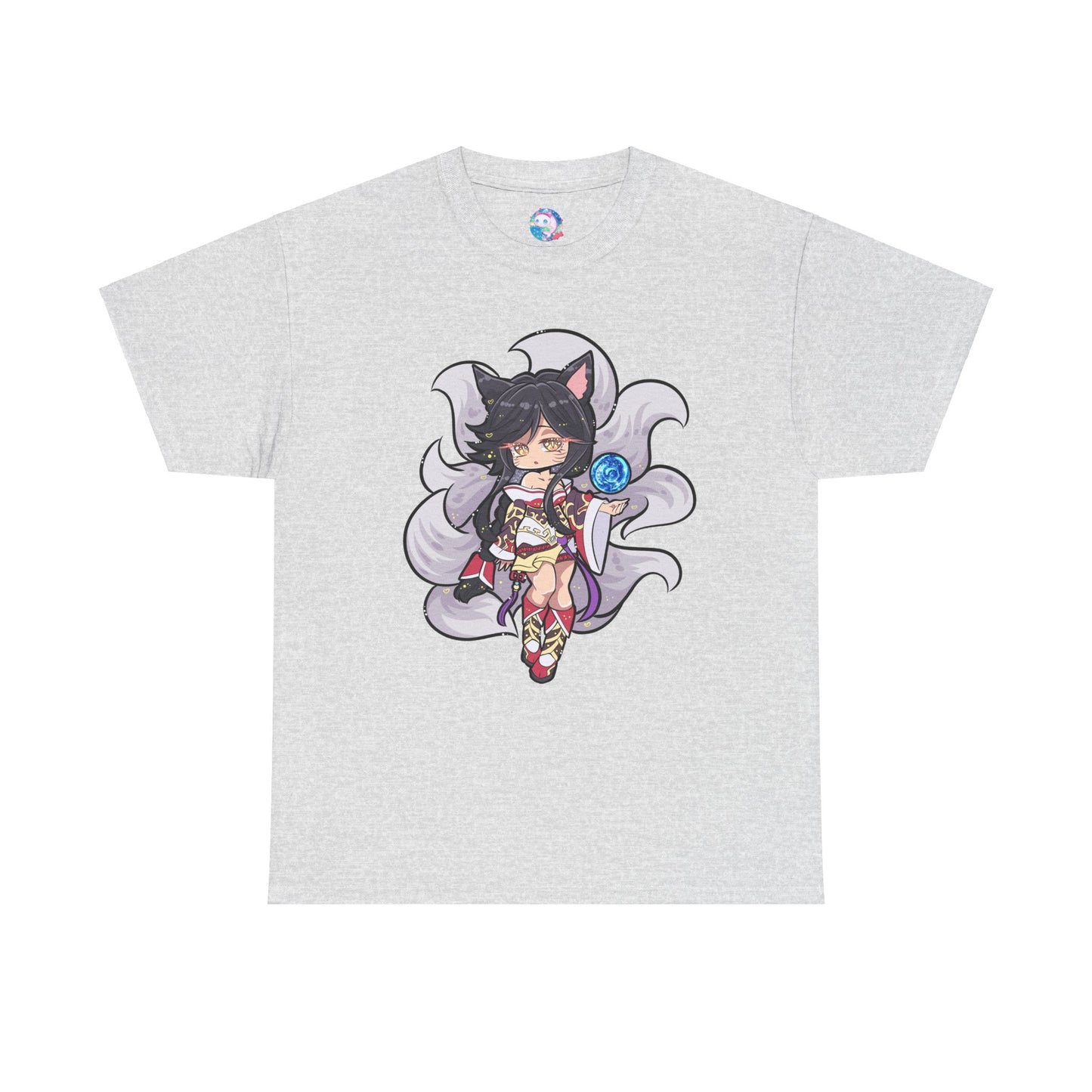 Chibi FoxGirl Unisex Heavy Cotton Tee