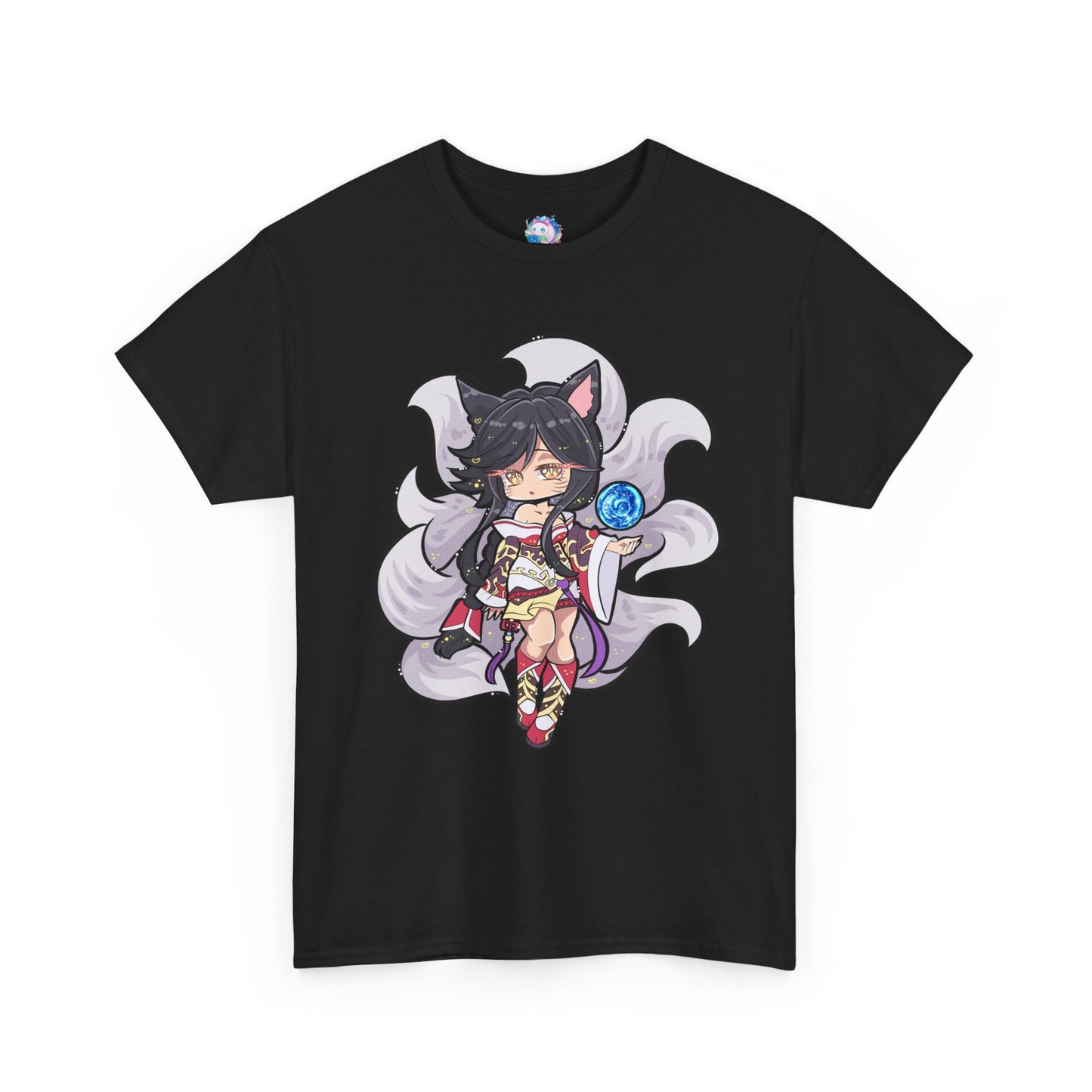 Chibi FoxGirl Unisex Heavy Cotton Tee