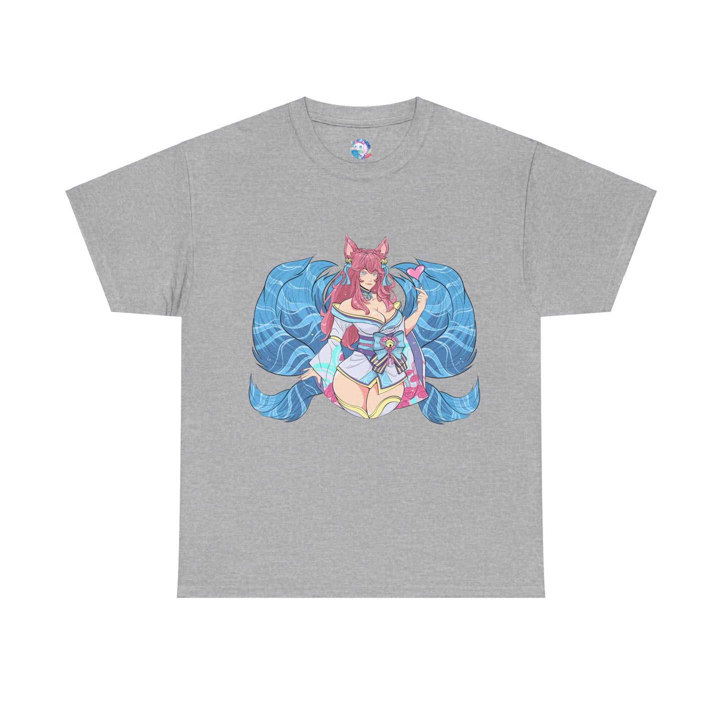 FoxGirl SpiritBloom Unisex Heavy Cotton Tee