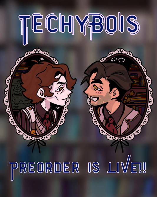 TechyBois Enamel Pin - **PREORDER**