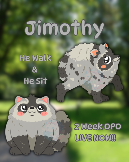 Jimothy Enamel Pin - **PREORDER**