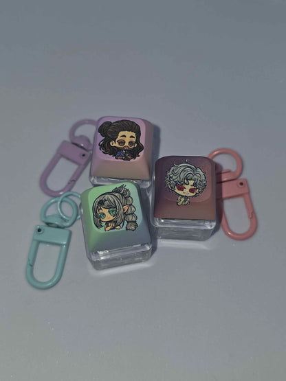 Pale Elf Light-Up Clicky Keychain