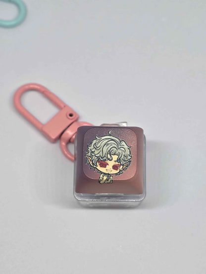 Pale Elf Light-Up Clicky Keychain