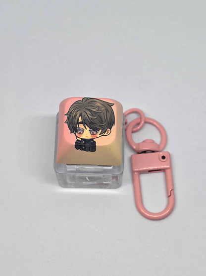 Caleb Light-Up Clicky Keychain