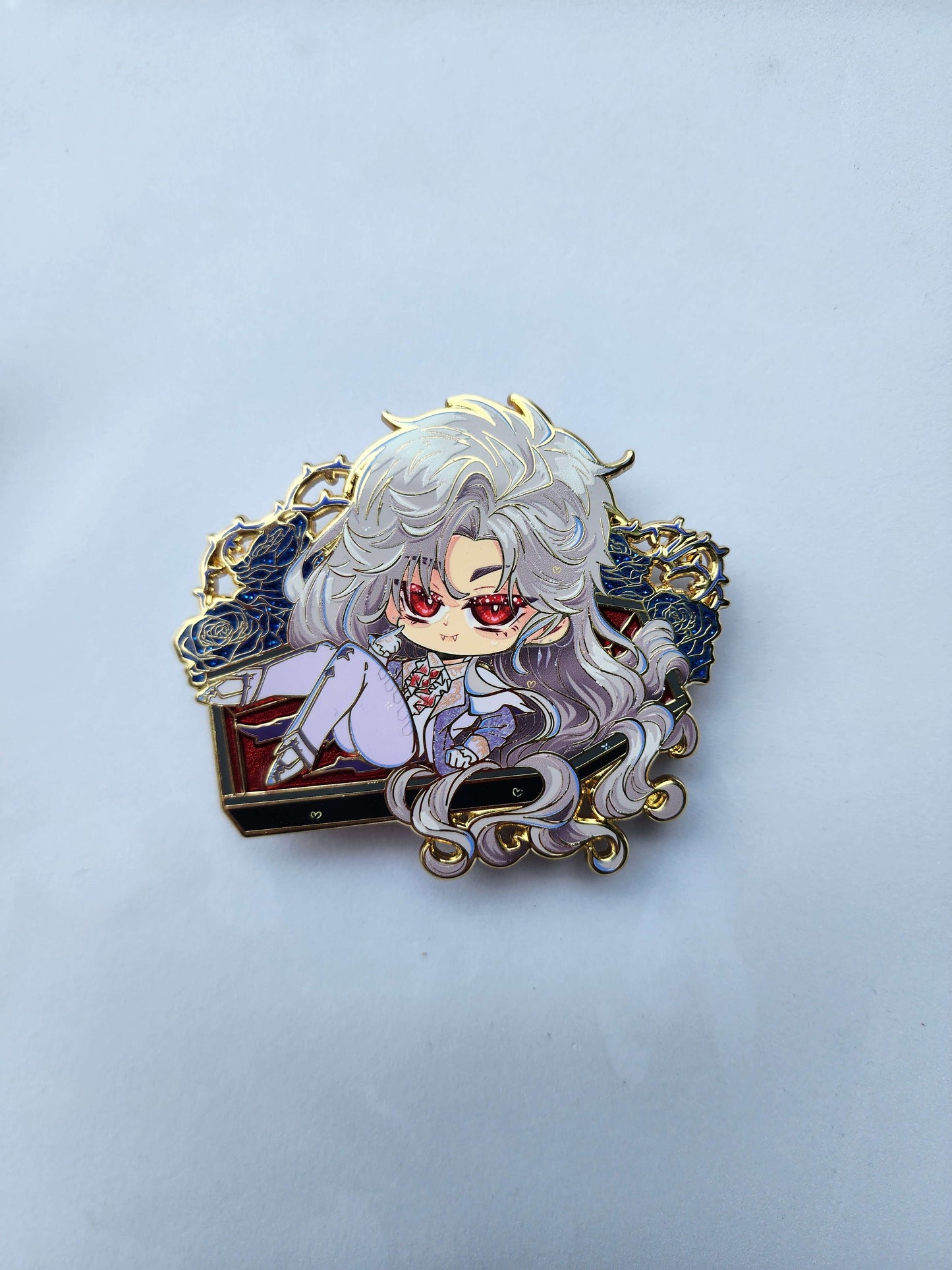 Vamp Sylus Cheeb Enamel Pin