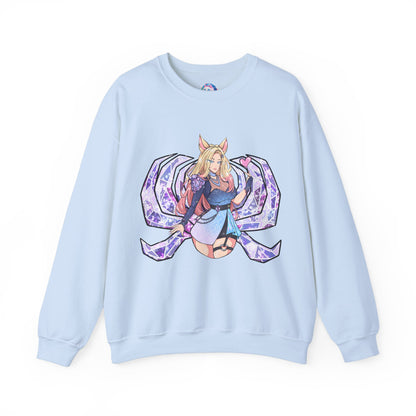 All Out FoxGirl Unisex Heavy Blend™ Crewneck Sweatshirt