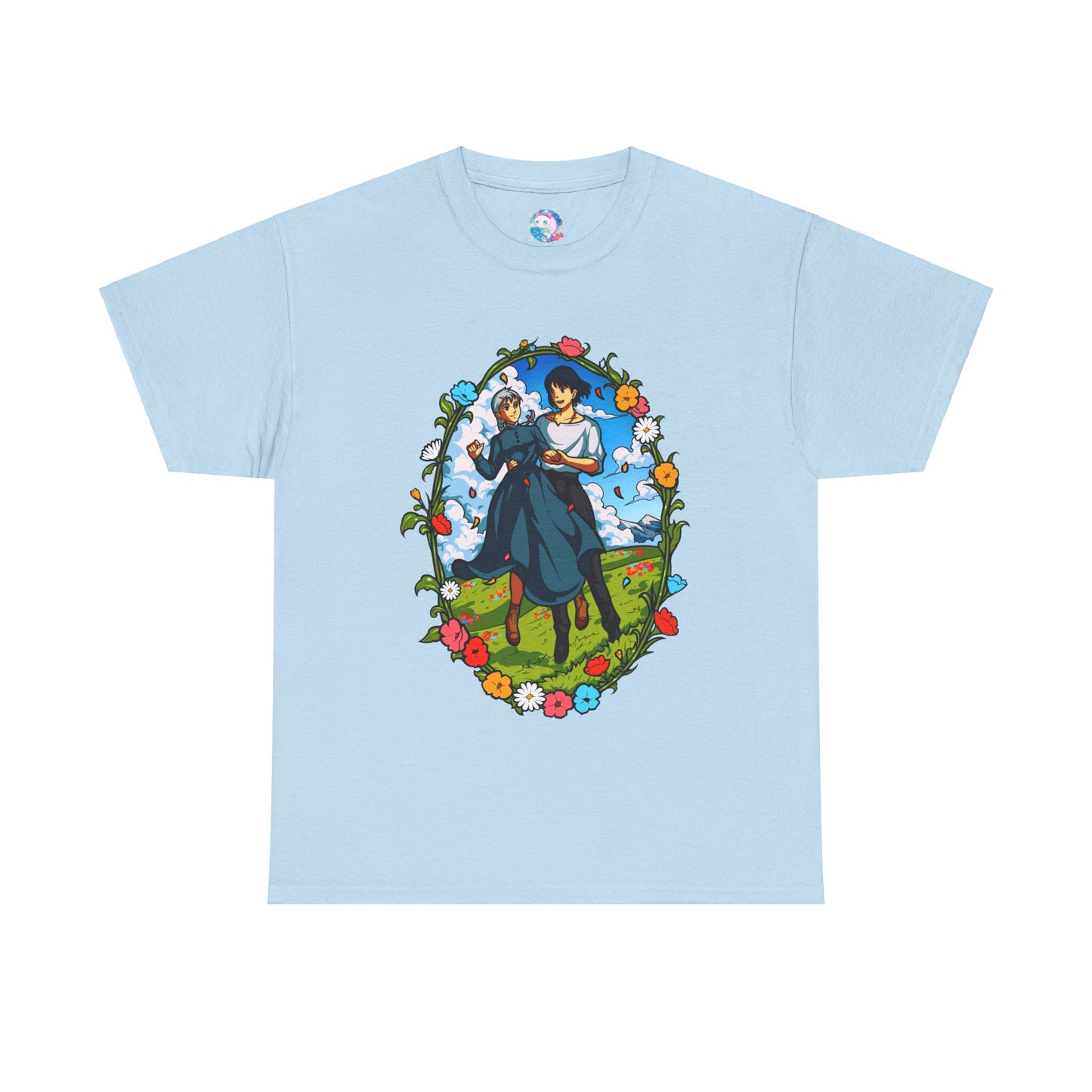 The Howl and Sophie Unisex Heavy Cotton Tee