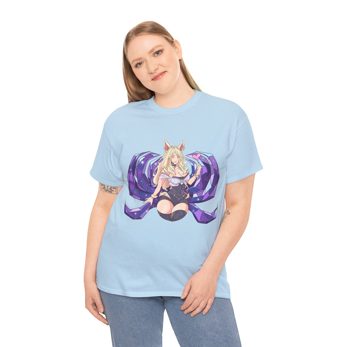 FoxGirl Popstar Unisex Heavy Cotton Tee