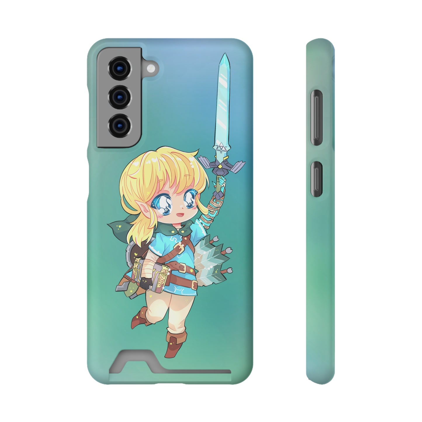 The Knight Phone Case With Card Holder