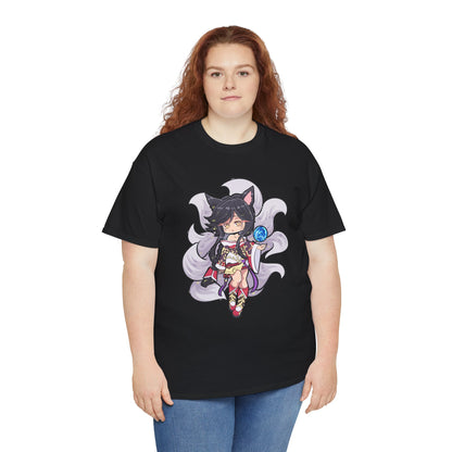 Chibi FoxGirl Unisex Heavy Cotton Tee