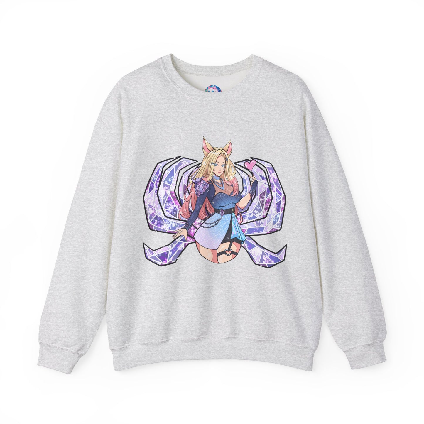 All Out FoxGirl Unisex Heavy Blend™ Crewneck Sweatshirt