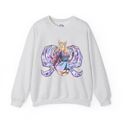 All Out FoxGirl Unisex Heavy Blend™ Crewneck Sweatshirt