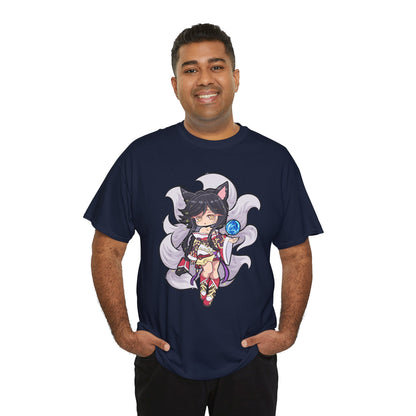 Chibi FoxGirl Unisex Heavy Cotton Tee