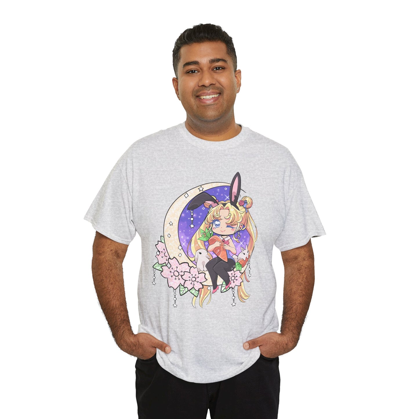 MoonBunnyGirl Unisex Heavy Cotton Tee