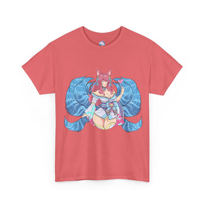 FoxGirl SpiritBloom Unisex Heavy Cotton Tee