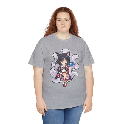 Chibi FoxGirl Unisex Heavy Cotton Tee