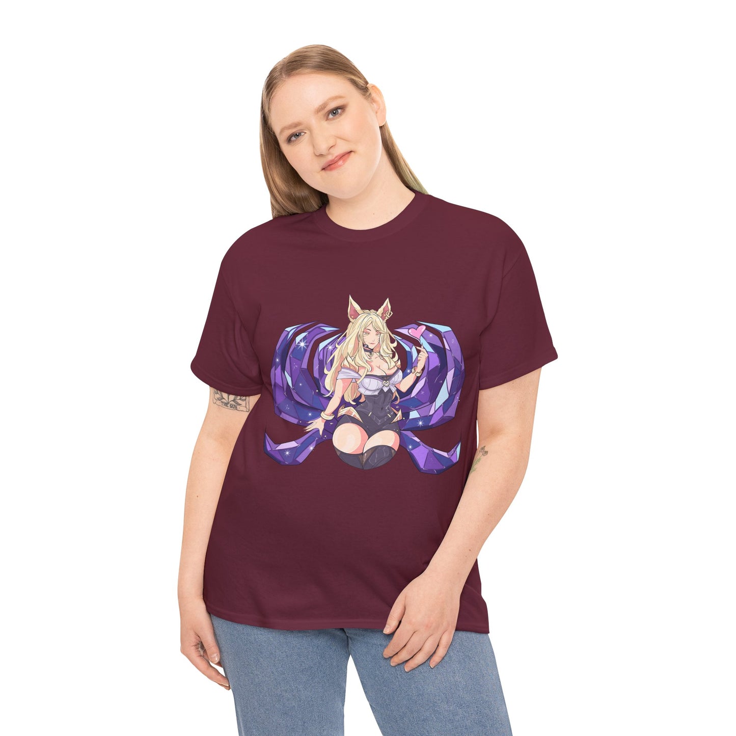 FoxGirl Popstar Unisex Heavy Cotton Tee