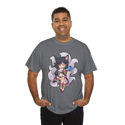 Chibi FoxGirl Unisex Heavy Cotton Tee