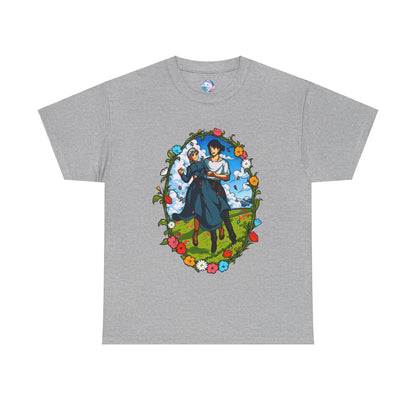 The Howl and Sophie Unisex Heavy Cotton Tee