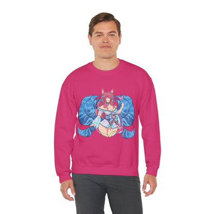 SpiritBloom FoxGirl Unisex Heavy Blend™ Crewneck Sweatshirt