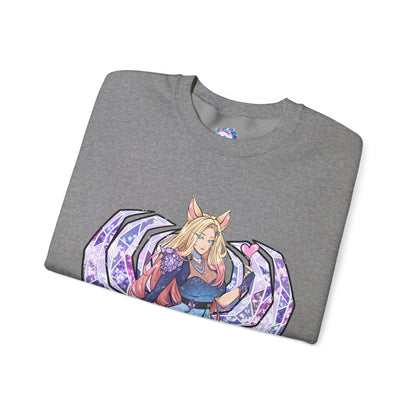 All Out FoxGirl Unisex Heavy Blend™ Crewneck Sweatshirt