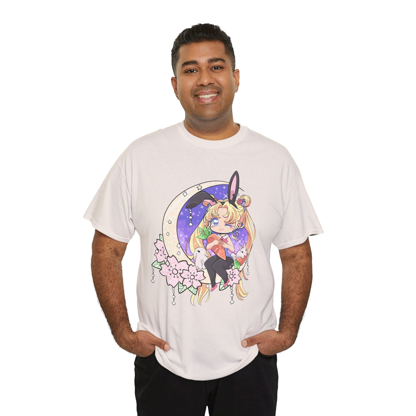 MoonBunnyGirl Unisex Heavy Cotton Tee