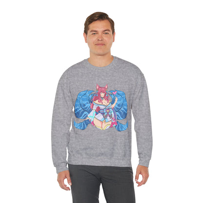 SpiritBloom FoxGirl Unisex Heavy Blend™ Crewneck Sweatshirt