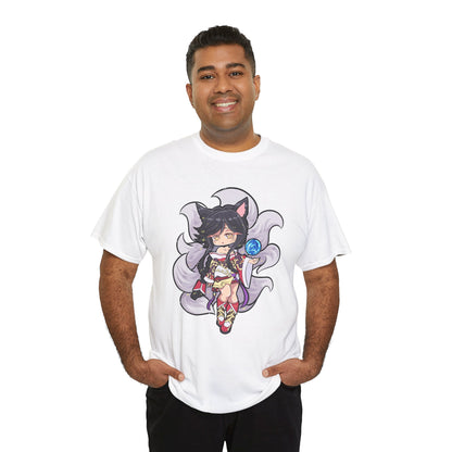 Chibi FoxGirl Unisex Heavy Cotton Tee