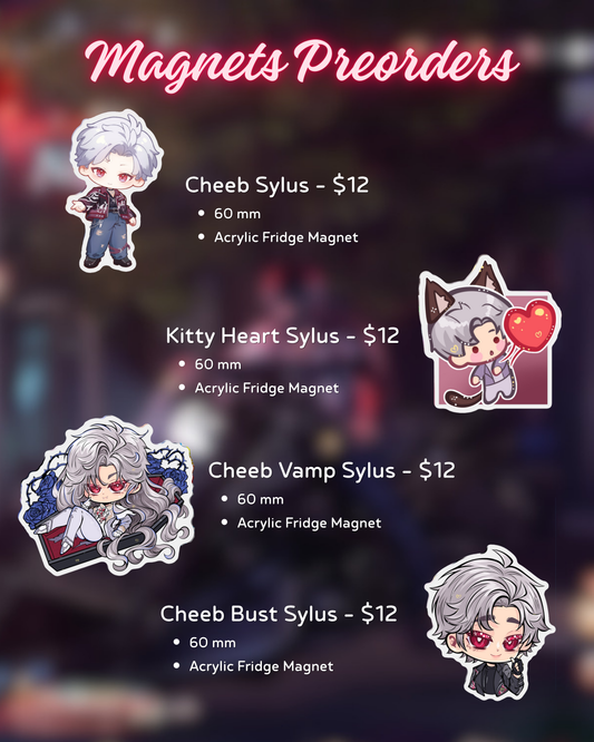 Sylus Magnets - **PREORDER**