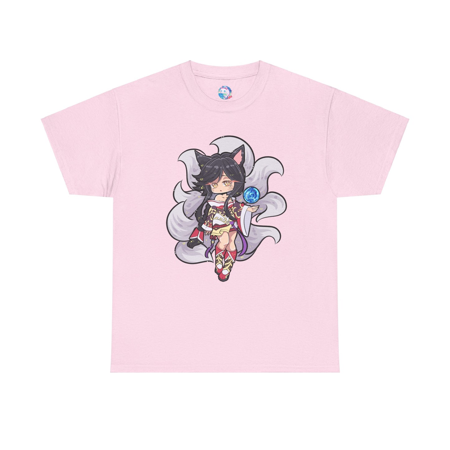 Chibi FoxGirl Unisex Heavy Cotton Tee