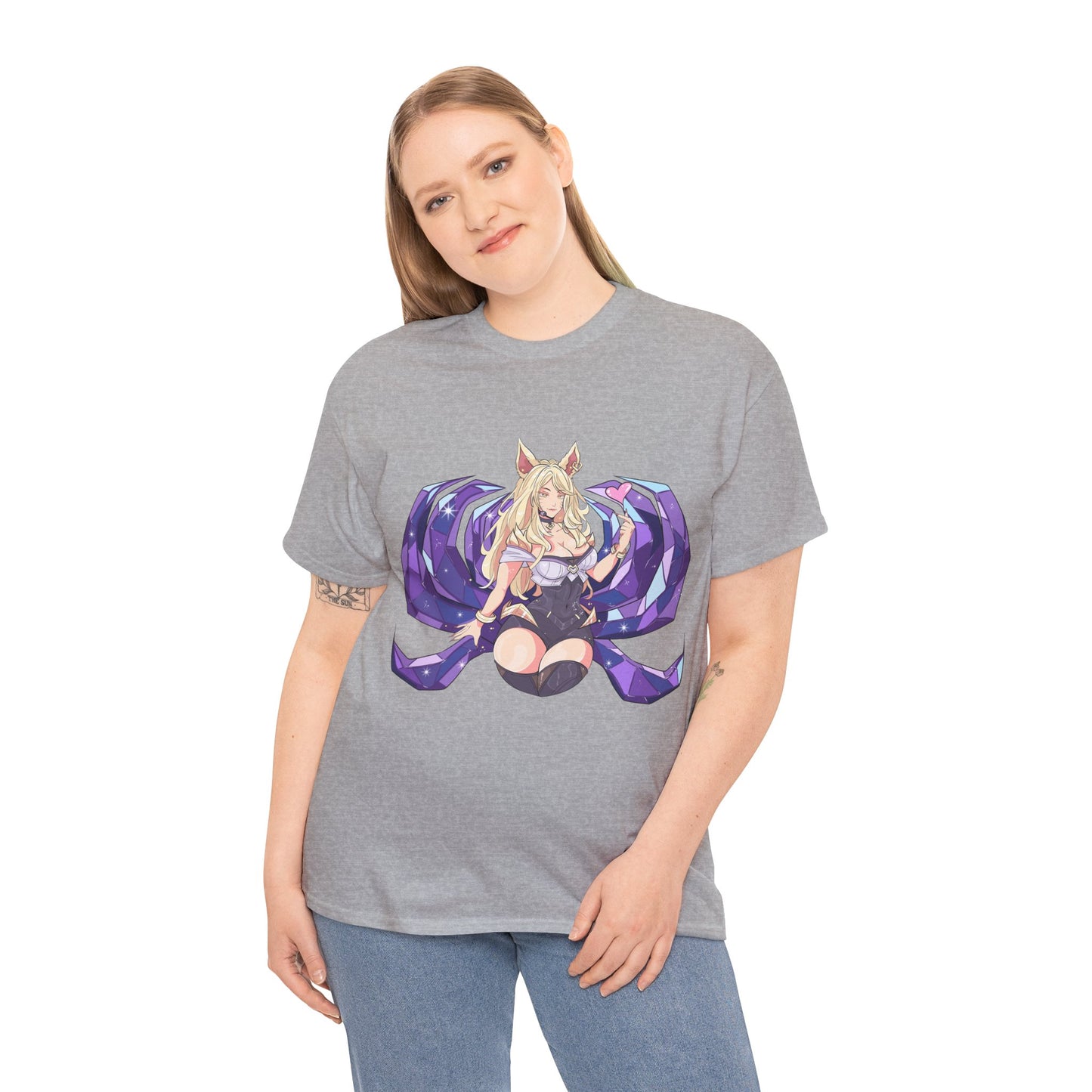 FoxGirl Popstar Unisex Heavy Cotton Tee