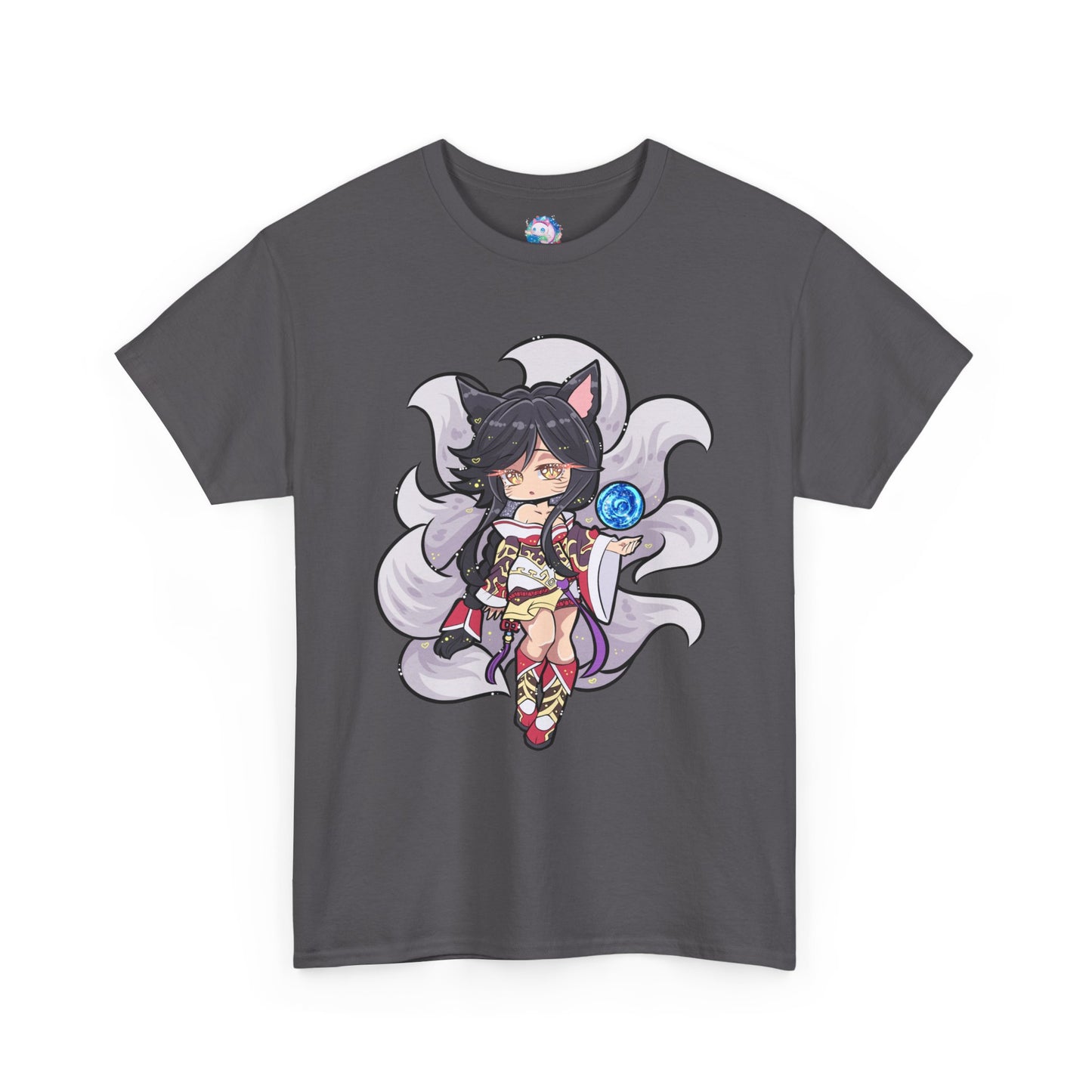 Chibi FoxGirl Unisex Heavy Cotton Tee