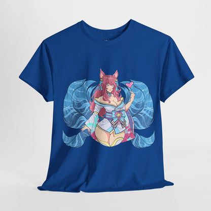 FoxGirl SpiritBloom Unisex Heavy Cotton Tee