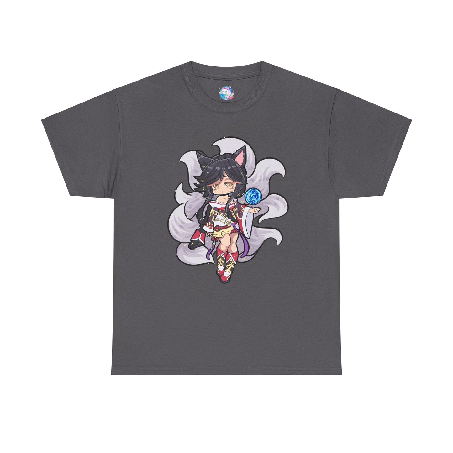 Chibi FoxGirl Unisex Heavy Cotton Tee