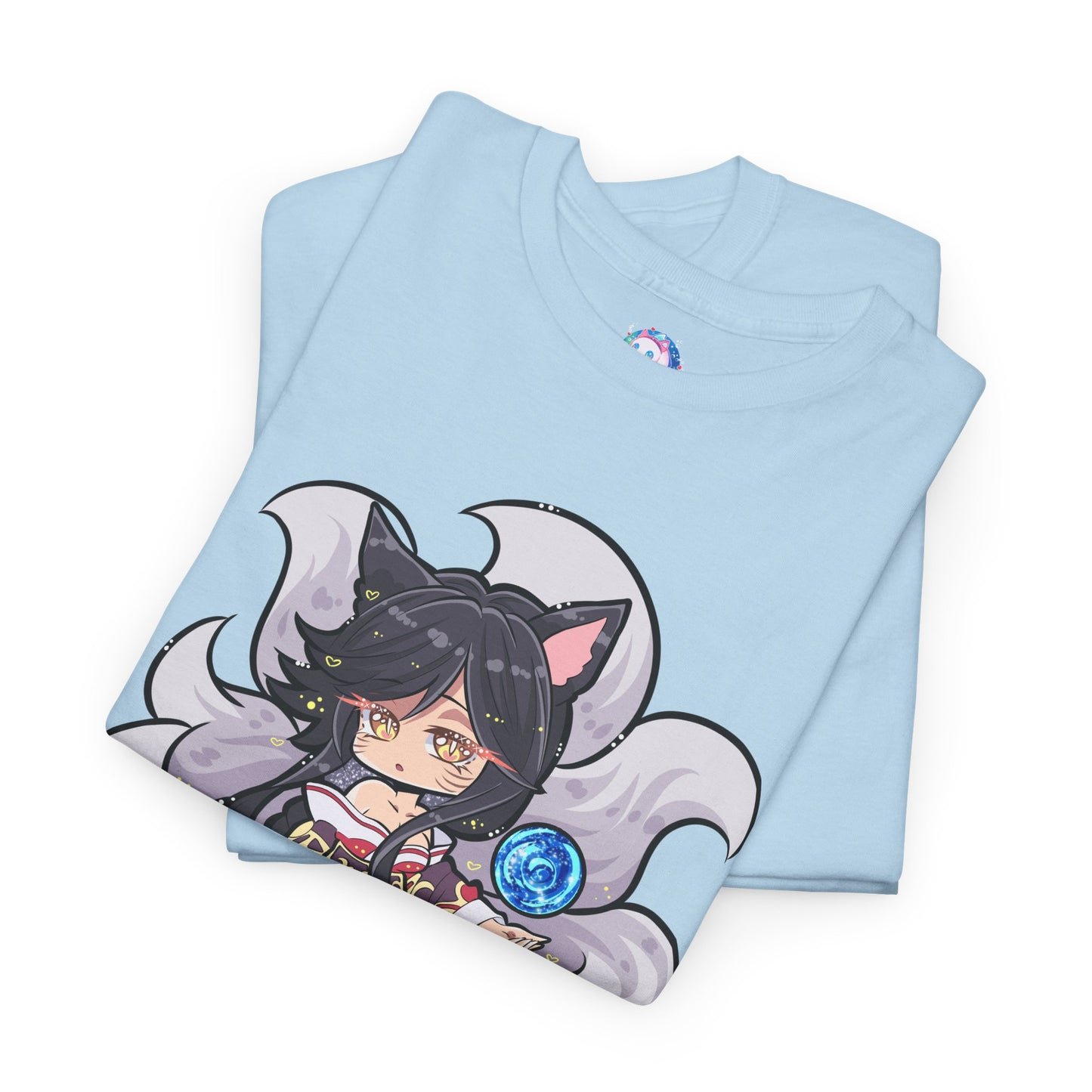 Chibi FoxGirl Unisex Heavy Cotton Tee