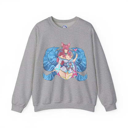 SpiritBloom FoxGirl Unisex Heavy Blend™ Crewneck Sweatshirt