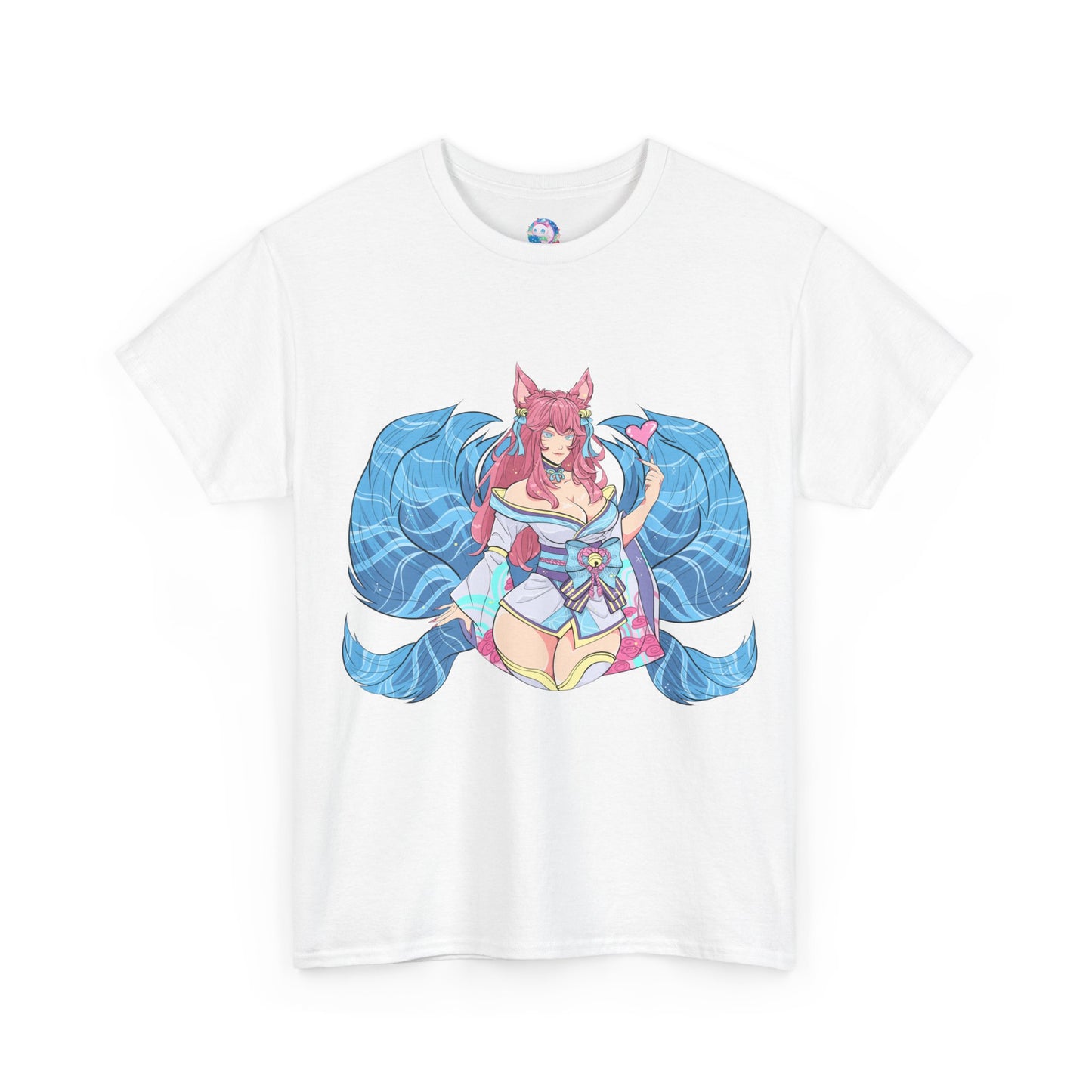 FoxGirl SpiritBloom Unisex Heavy Cotton Tee