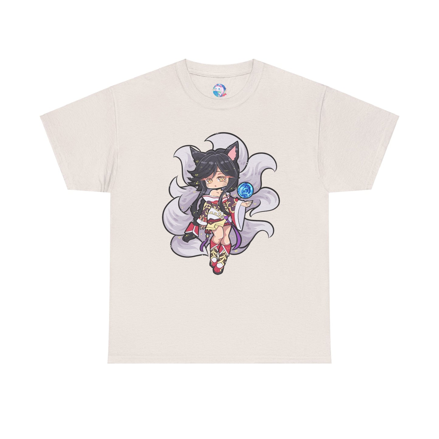 Chibi FoxGirl Unisex Heavy Cotton Tee