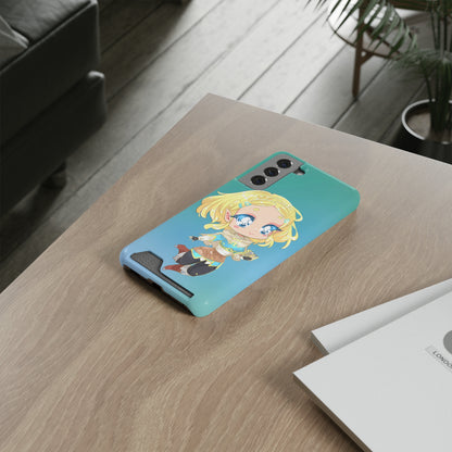 The Princess Phone Case With Card Holder