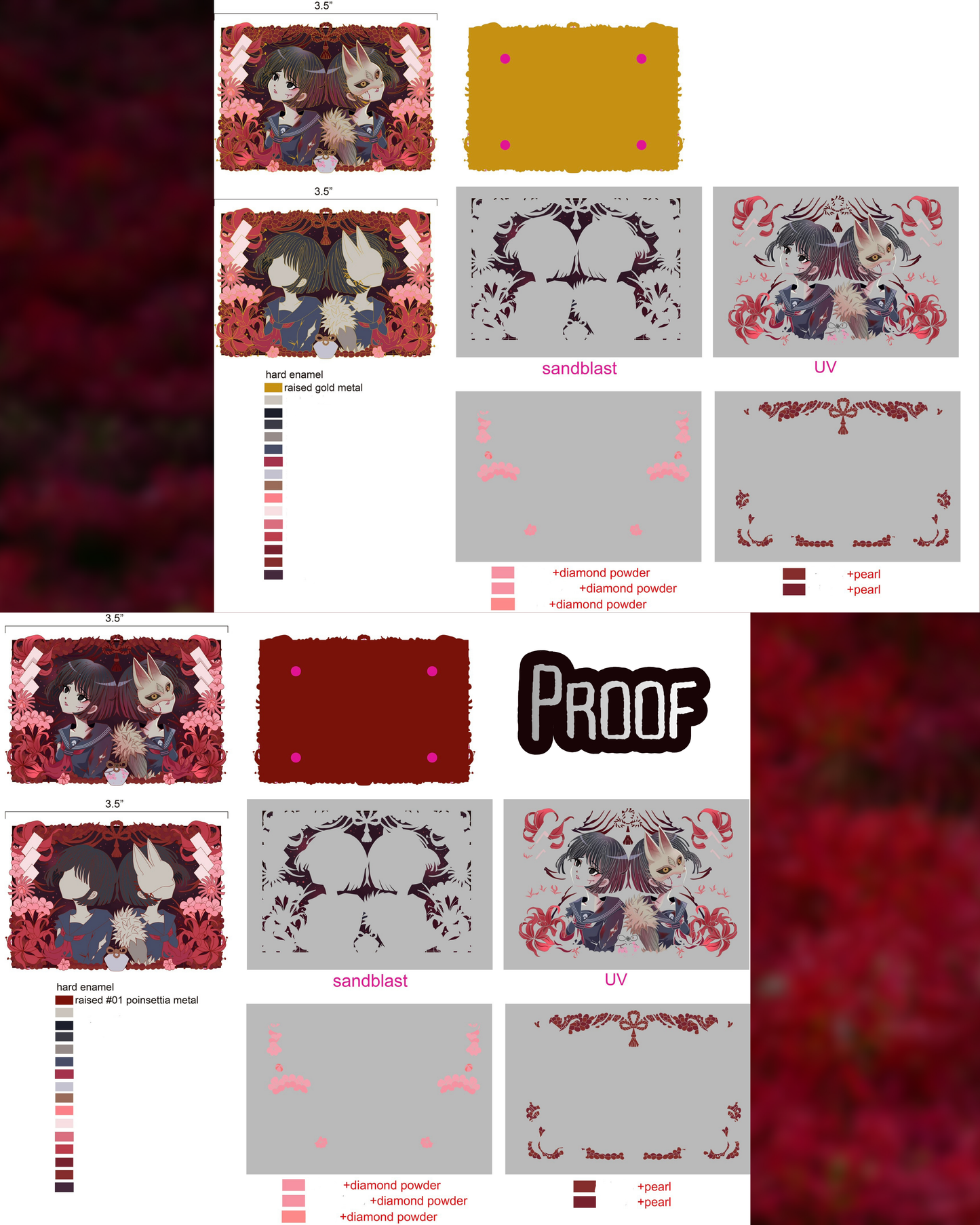 Masked Reality Enamel Pin - **PREORDER**