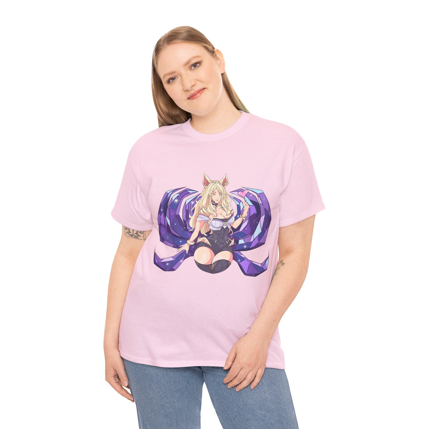 FoxGirl Popstar Unisex Heavy Cotton Tee