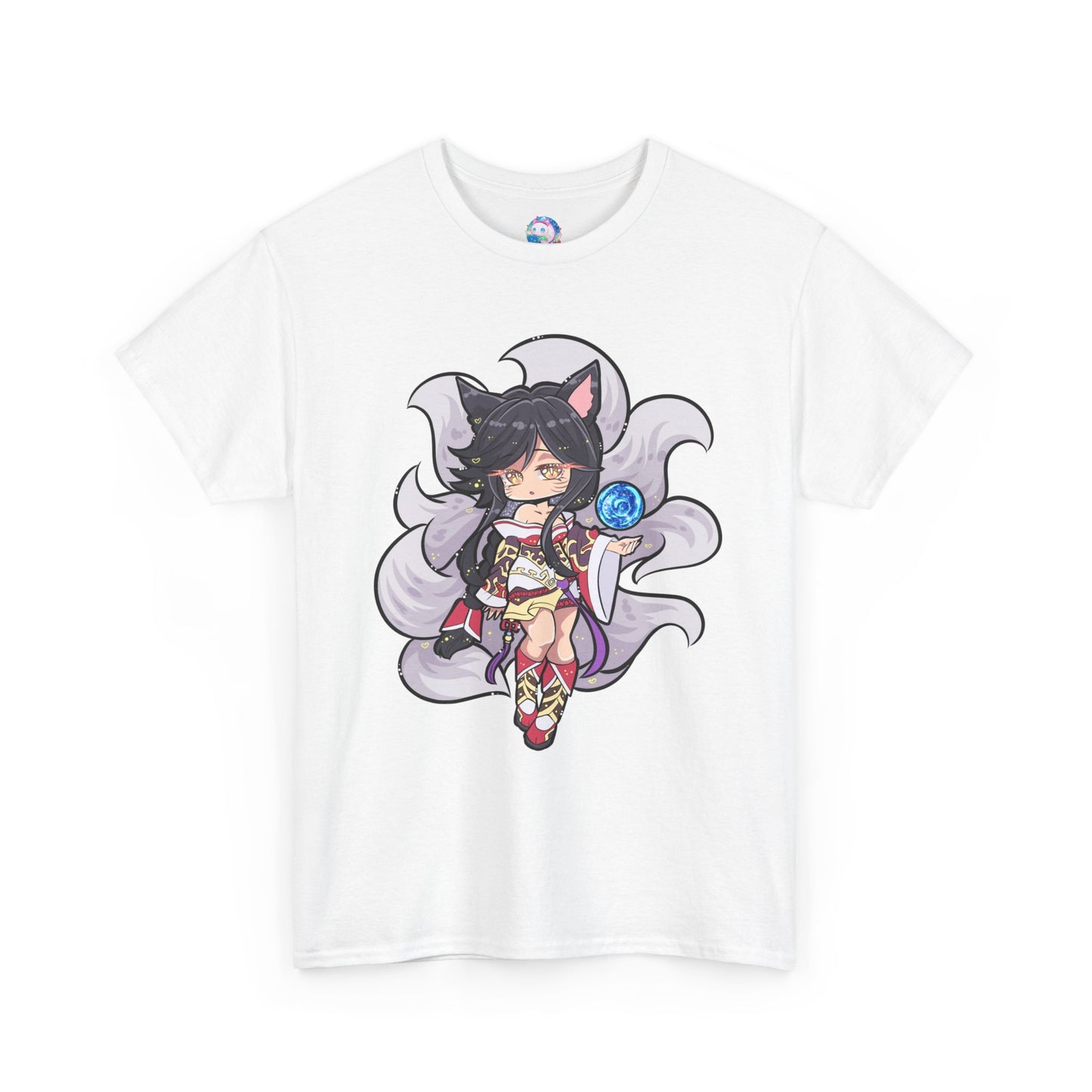 Chibi FoxGirl Unisex Heavy Cotton Tee