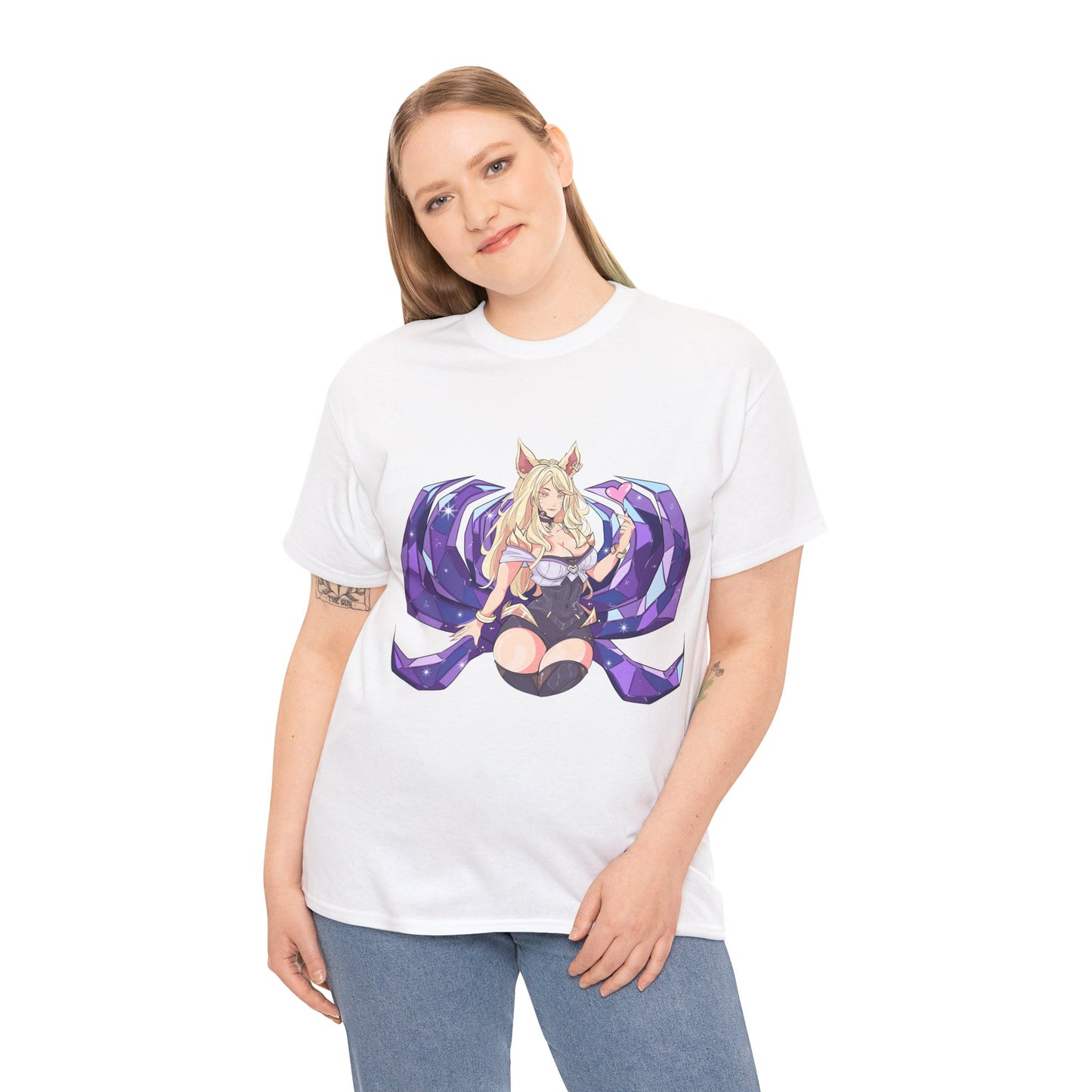 FoxGirl Popstar Unisex Heavy Cotton Tee