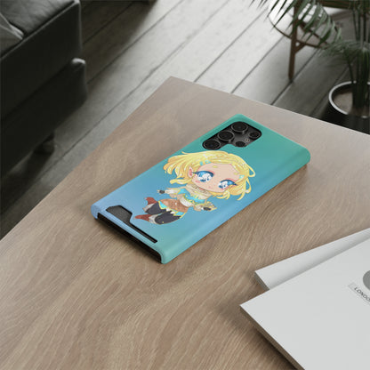 The Princess Phone Case With Card Holder